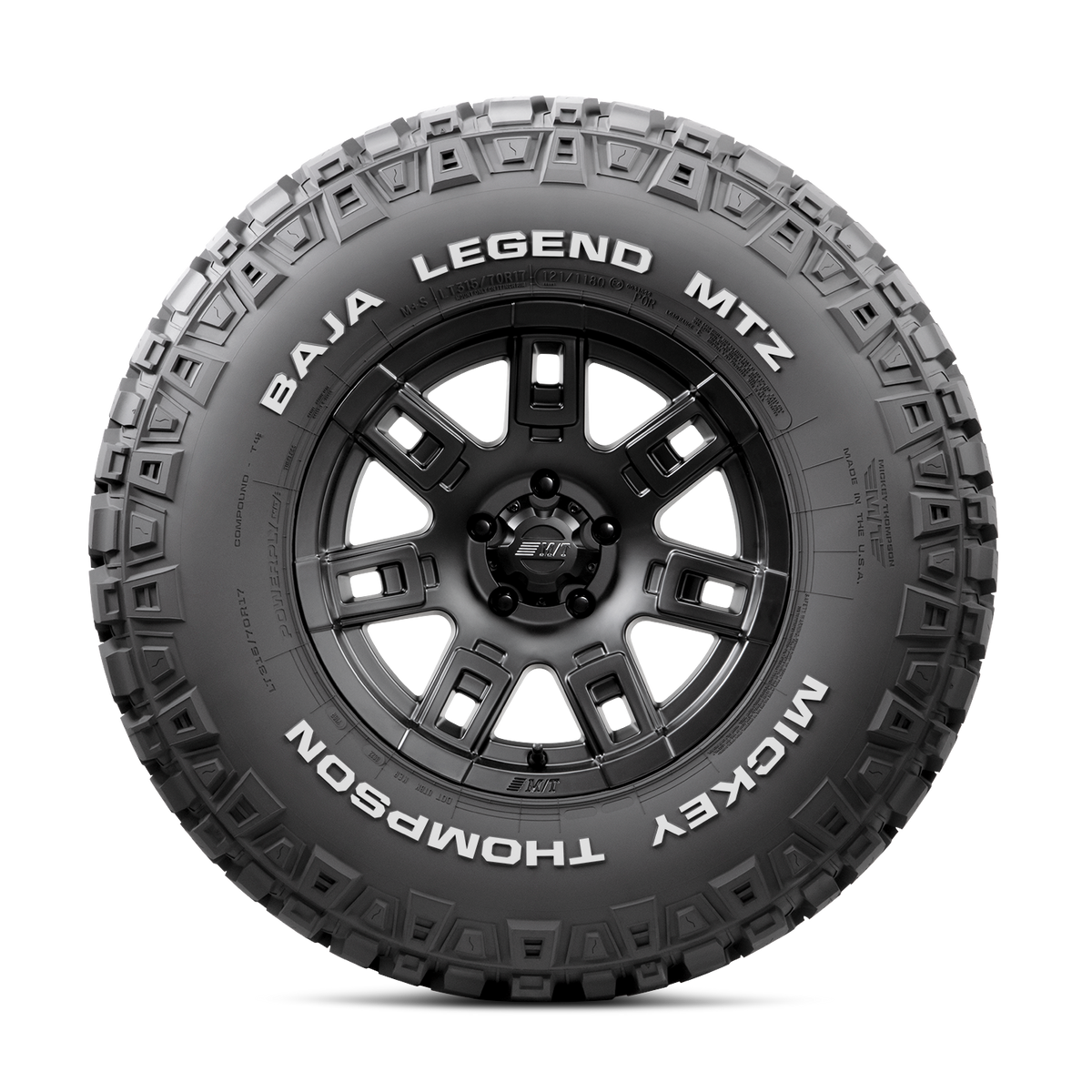 Baja Legend MTZ Tire 31X10.50R15LT Revs/Mile 674 Mickey Thompson