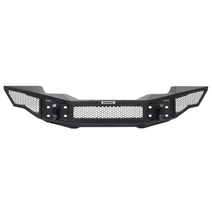 Rockline Front Full Width Bumper Textured Black 2007-2025 Jeep Wrangler JK/JL 2020-2025 Jeep Gladiator Go Rhino