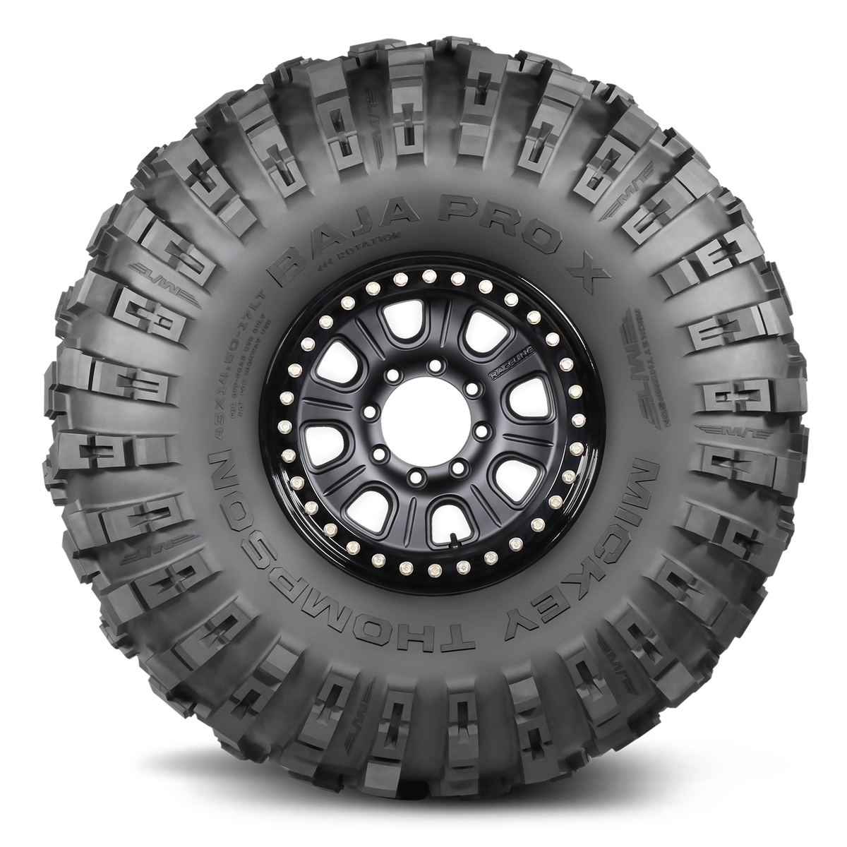 Baja PRO X Tire 43X14.50-17LT Revs/Mile 494 Mickey Thompson