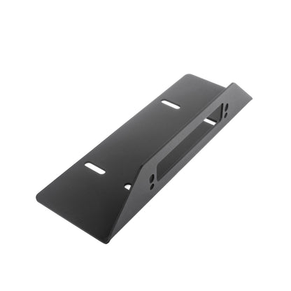 Rockline Bumper Fairlead Mount Plate Textured Black 2007-2025 Jeep Wrangler JK/JL 2020-2025 Jeep Gladiator 2021-2026 Ford Bronco Go Rhino