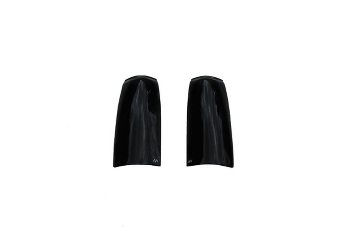 Tail Shades Blackout Taillight Covers for 1988-2000 Chevrolet Tahoe and More Blackout 2 Piece AVS