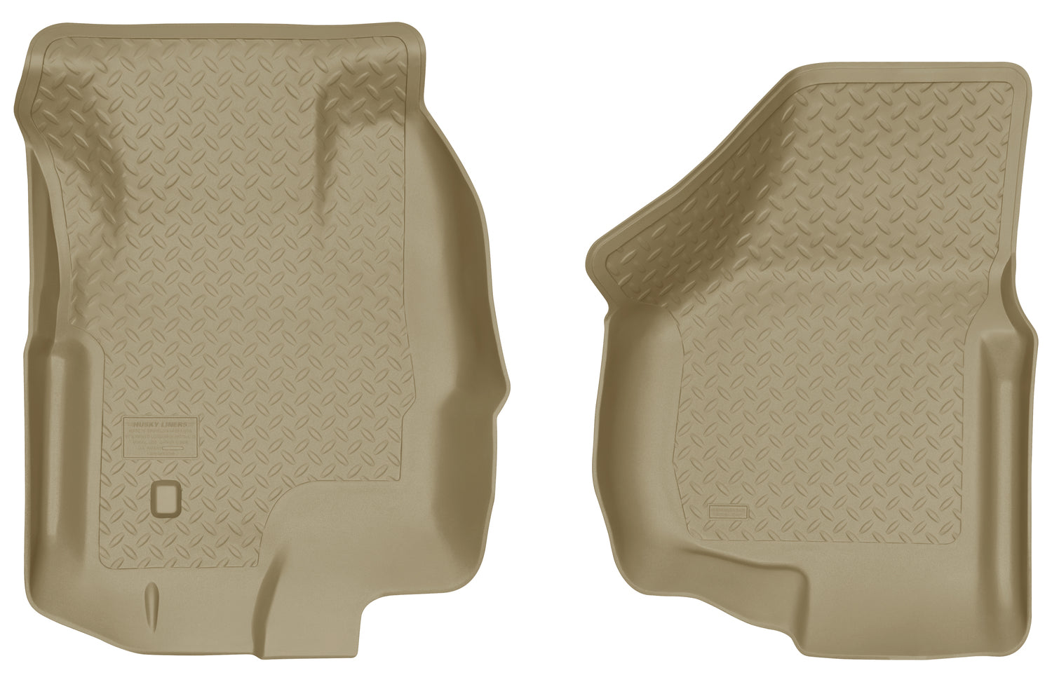 Classic Style Front Floor Liners For 2000-2005 Excursion Tan Husky Liners