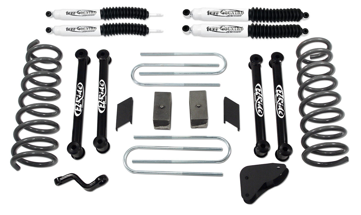 4.5 Inch Lift Kit 03-07 Dodge Ram 2500/3500 w/ Coil Springs Fits Vehicles Built June 30 2007 and Earlier Tuff Country