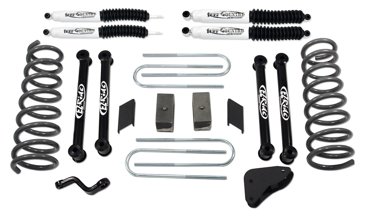 4.5 Inch Lift Kit 09-13 Dodge Ram 2500/09-12 Dodge Ram 3500 with Coil Springs Tuff Country