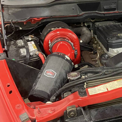 Wehrli 03-07 Dodge 5.9L Cummins S400 Twin Turbo Kit (No Turbo) - Gloss White