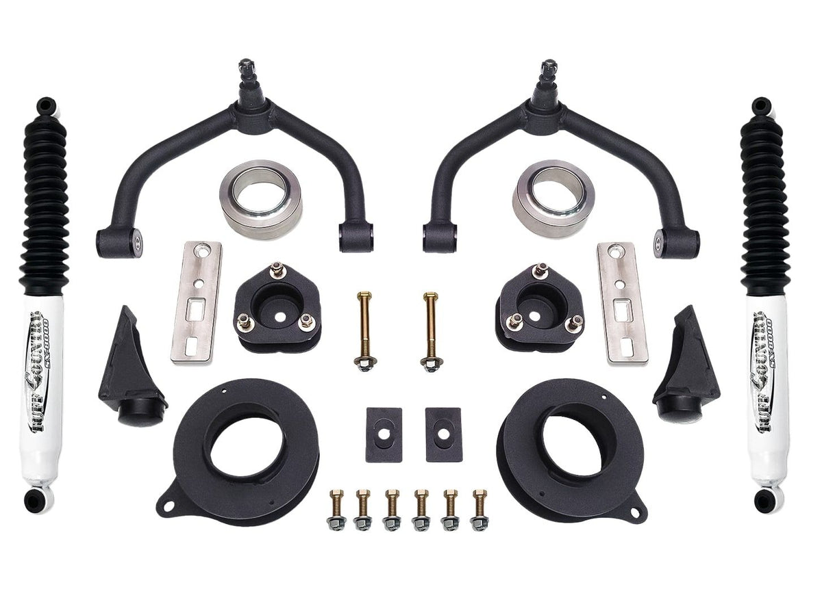 2019-2022 Ram 1500 Classic 4WD 5 Lug 4 Inch Lift Kit W/Ball Joint Upper Control Arms and Shocks Tuff Country