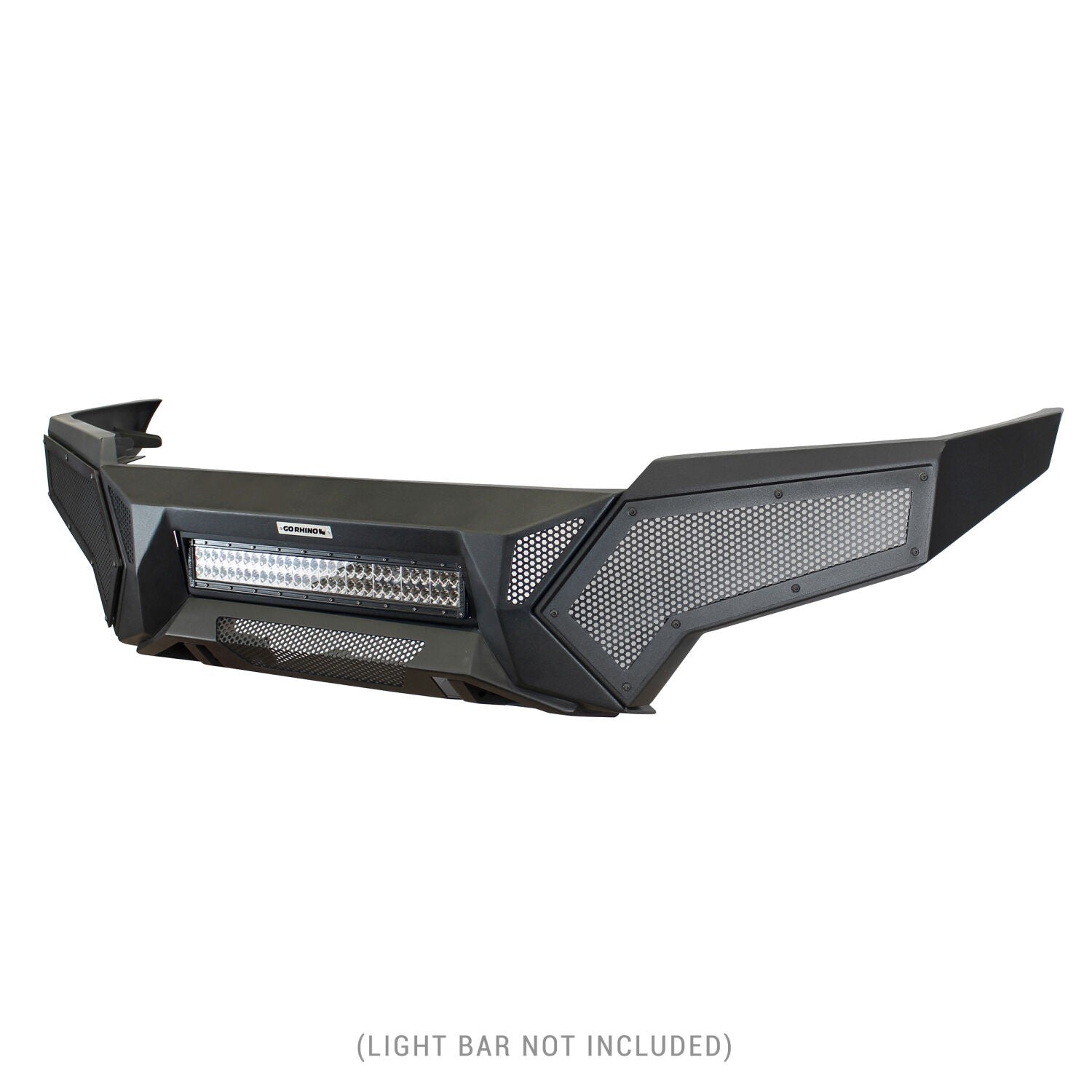 Element Front Bumper with Fixed Light Bar Mount Textured Black 2024-2026 Toyota Tacoma Go Rhino