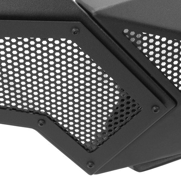 Element Front Bumper with Fixed Light Bar Mount Textured Black 2021-2023 Ford F-150 Go Rhino