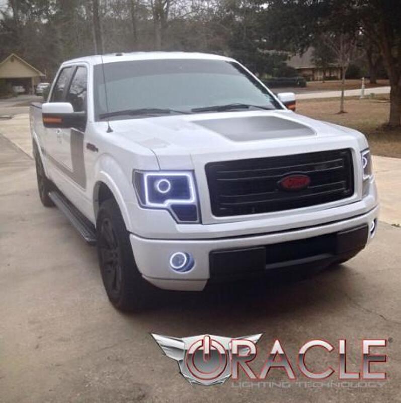 Oracle Ford F-150/Raptor 13-14 Projector Headlight Halo Kit - w/ Simple Controller