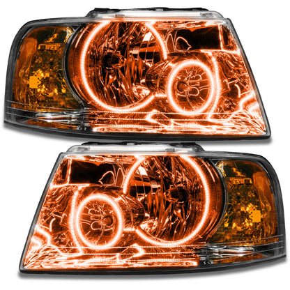 Oracle 03-06 Ford Expedition SMD HL - Chrome - ColorSHIFT