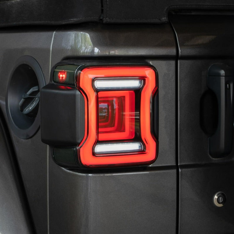 Form Lighting 2018-2023 Jeep Wrangler LED Tail Lights Red (Pair)
