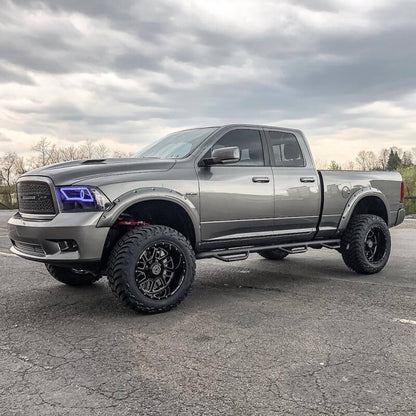 Oracle Dodge Ram Sport 09-18 LED Headlight Halo Kit - ColorSHIFT w/ Simple Controller