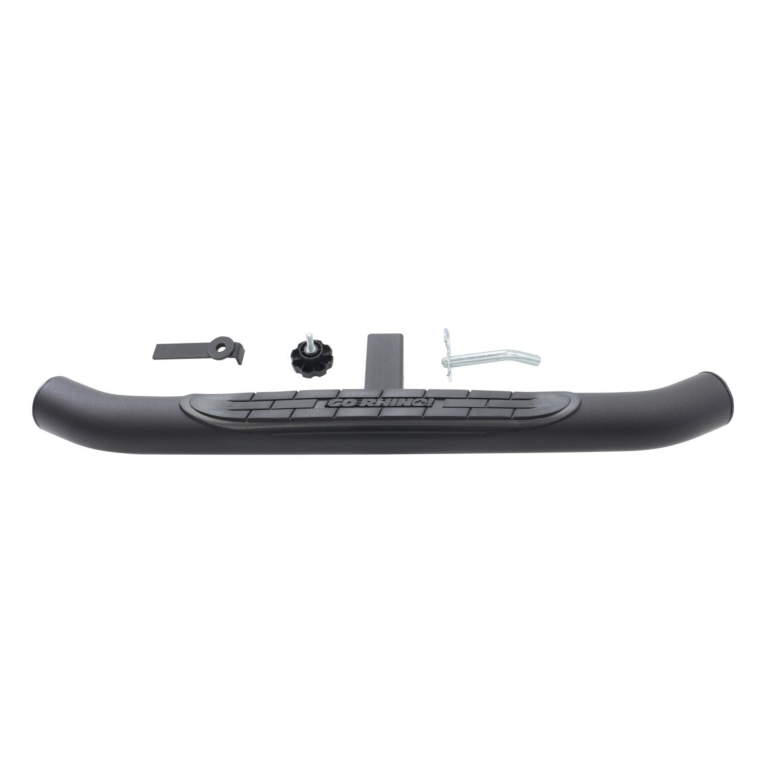 Hitch Step Textured Black Go Rhino