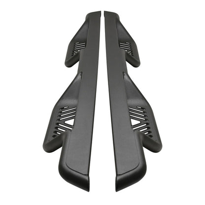 Westin 14-18 Chevrolet Silverado/GMC Sierra Crew Cab Outlaw Nerf Step Bars (Excl. Diesel) -Text. Blk