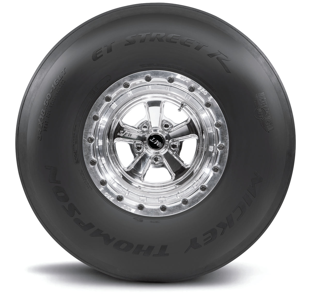 ET Street Tire 28X11.50-15LT Revs/Mile 736 Mickey Thompson