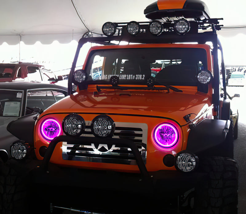 Oracle Jeep Wrangler 07-17 Halo Kit - ColorSHIFT