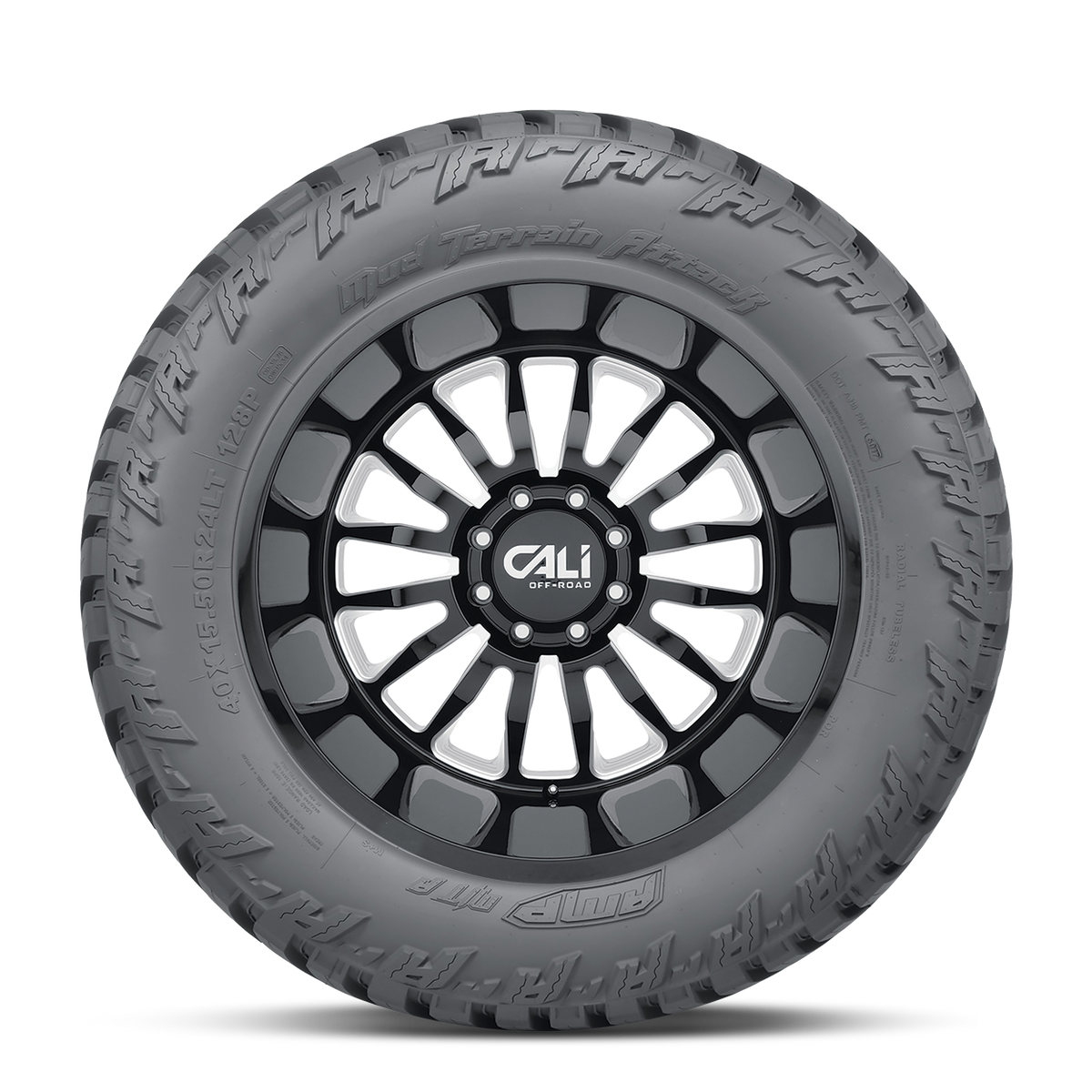 28 Inch Terrain Attack M/T 37X13.50R28 114Q LR F 80PSI Max AMP Tires