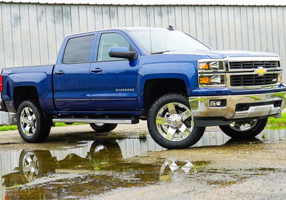 3.5 Inch Lift Kit 2007-2016 Chevy Silverado and GMC Sierra 4WD with Cast Steel Control arms with Shocks Superlift