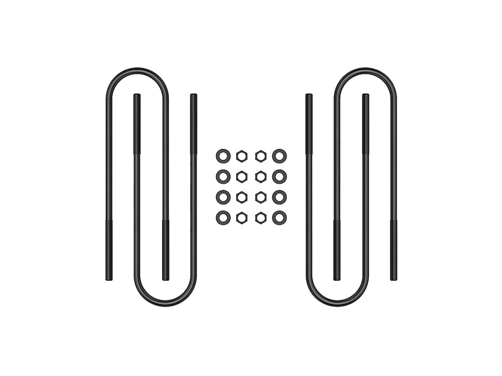 99-10 FSD Rear U-Bolt Kit Icon Vehicle Dynamics