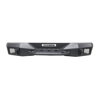 Rockline Rear Stubby Bumper Textured Black 2018-2026 Jeep Wrangler Go Rhino