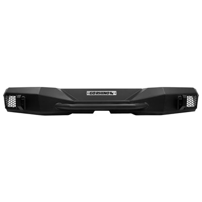 Rockline Rear Stubby Bumper Textured Black For 2007-2018 Jeep Wrangler JK Go Rhino