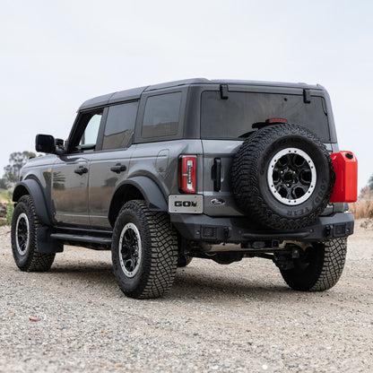 Rockline Rear Full Width Bumper for Ford Bronco Textured Black 2021-2026 Ford Bronco Go Rhino