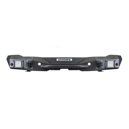 Rockline Rear Full Width Bumper for Ford Bronco Textured Black 2021-2026 Ford Bronco Go Rhino