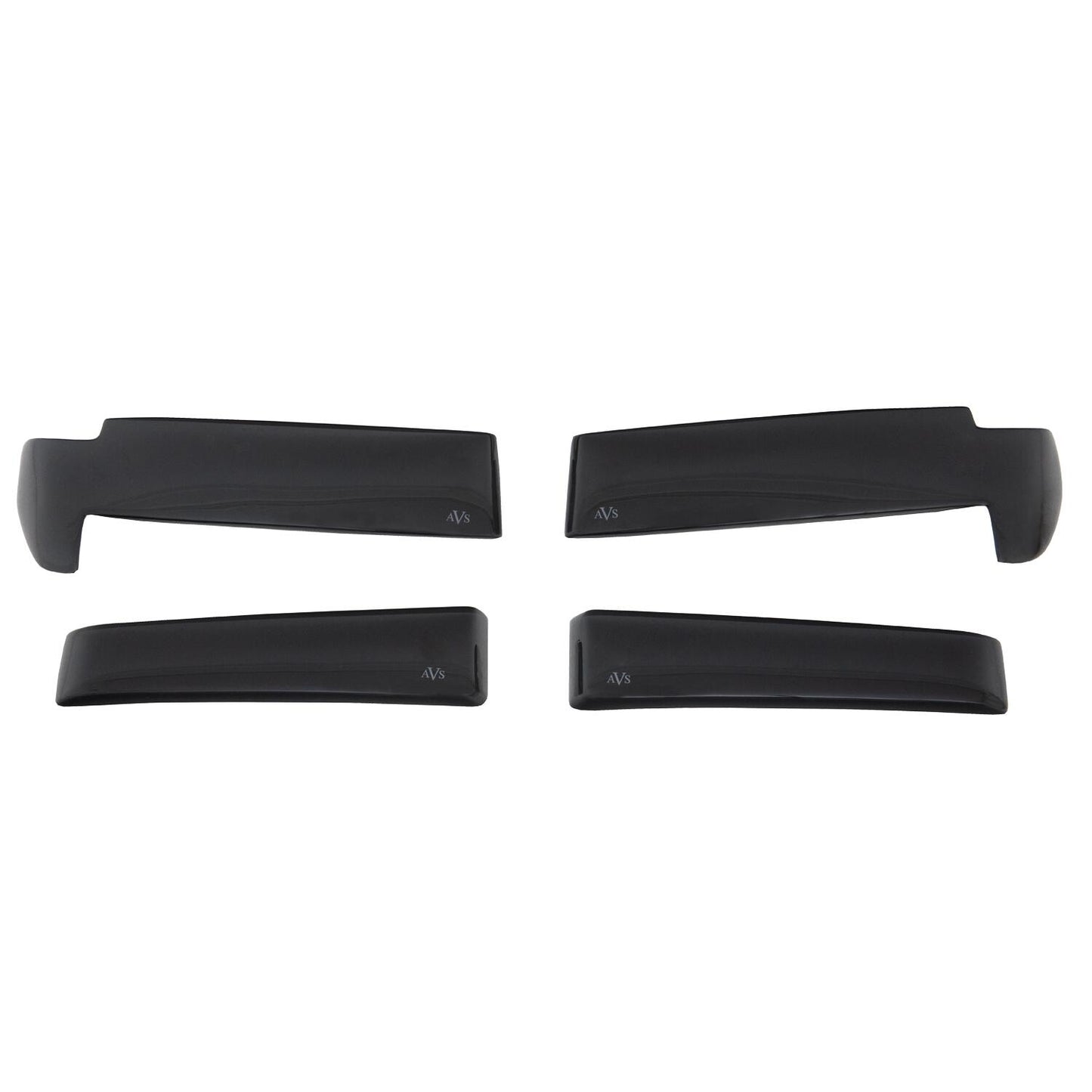 Headlight Covers for 2016-2019 Chevrolet Silverado 1500 Smoke Black Out 2pc. AVS