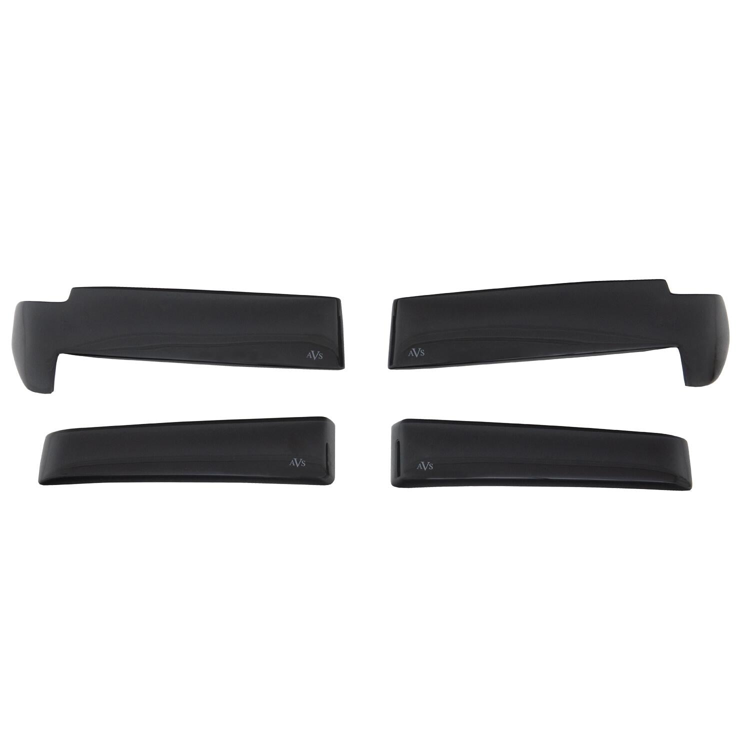 Headlight Covers for 2019-2026 Chevrolet Silverado 1500 Smoke Black Out 2pc. AVS