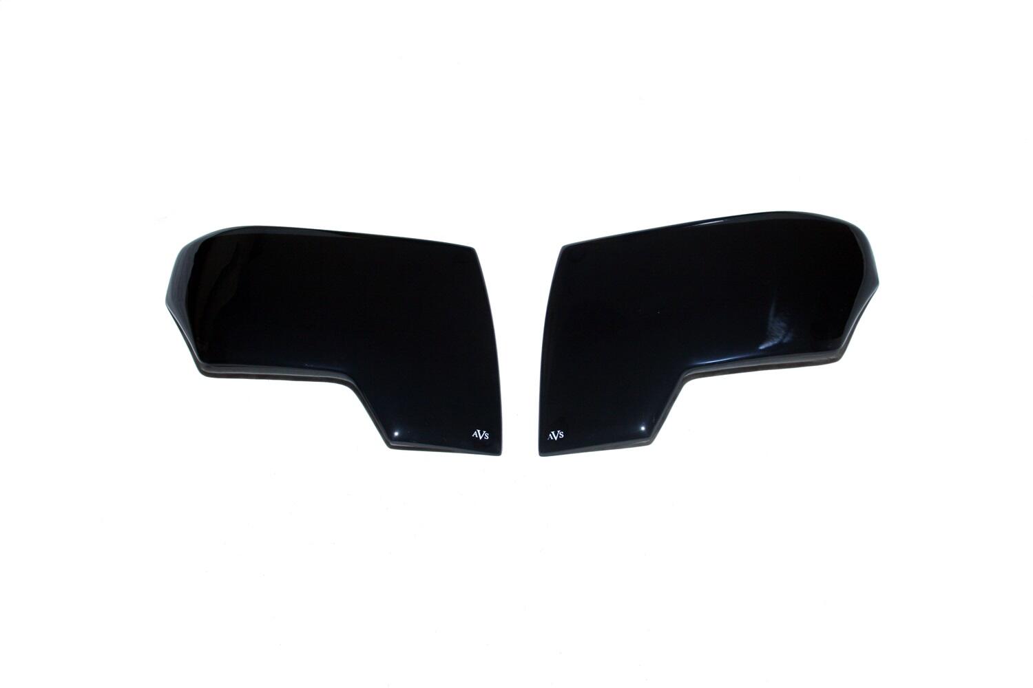 Headlight Covers for 2014-2019 GMC Sierra 1500 Smoke Black Out 2pc. AVS