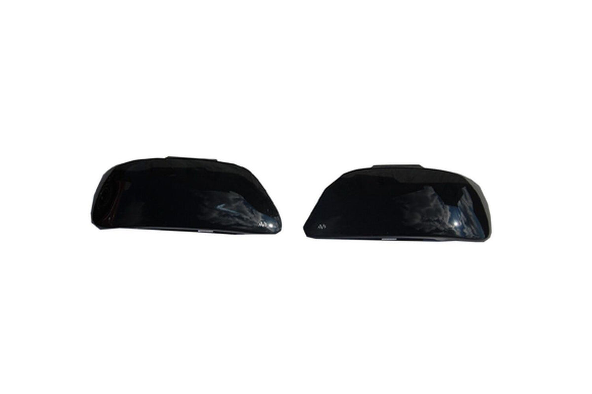 Headlight Covers for 1997-2003 Ford F-250/Expedition/F-150 Smoke Black Out 2pc. AVS