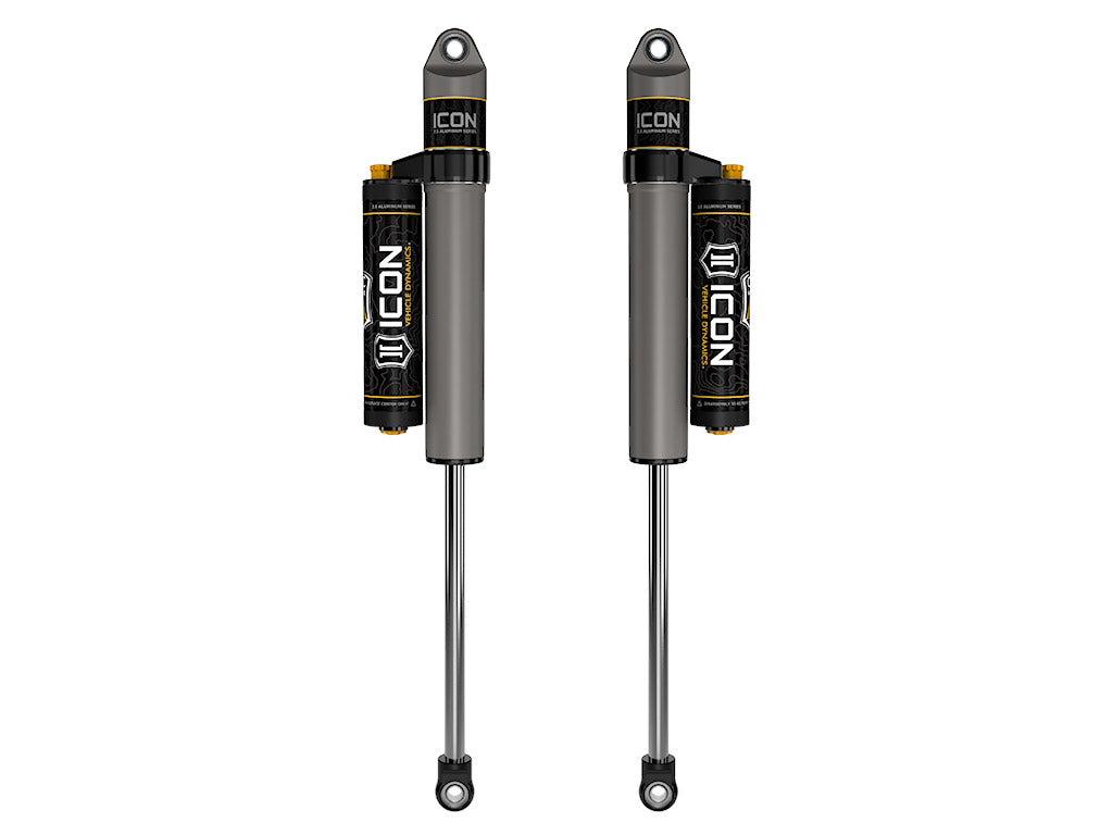 1999-2025 Ford F-250/F-350 Super Duty 3-6 Inch Lift Rear V.S. 2.5 Aluminum Series Shock Absorbers Piggyback Reservoir W/ CDCV Pair Icon Vehicle Dynamics