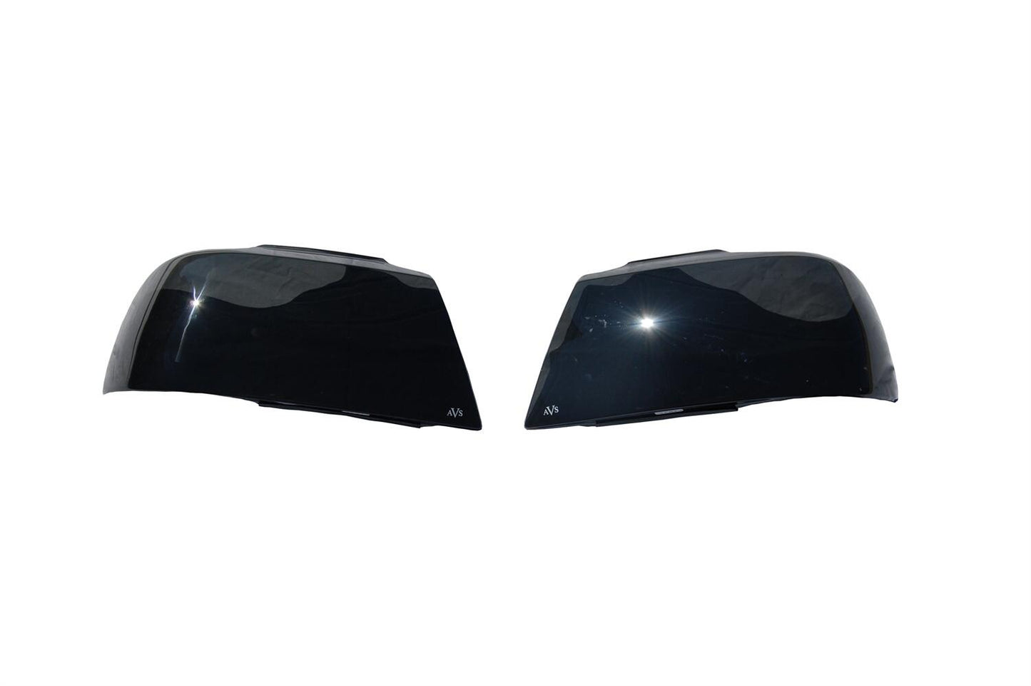 Headlight Covers for 2007-2013 GMC Sierra 1500 Smoke Black Out 2pc. AVS