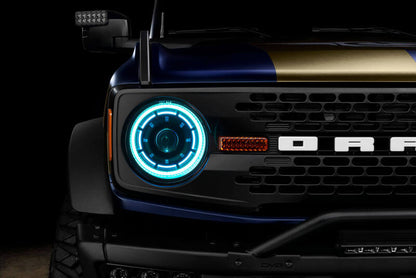 Oracle 2021+ Ford Bronco Oculus Bi-LED Projector Headlights - ColorSHIFT LED