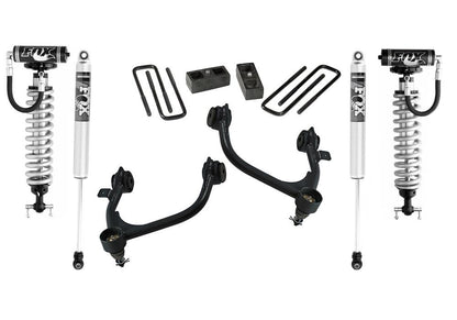 3 Inch Lift Kit 2019 (New Body Style)-2024 Chevy Silverado/GMC Sierra 1500 2WD/4WD with Fox Coilovers and Rear Shocks (excludes Trailboss or AT4) Superlift