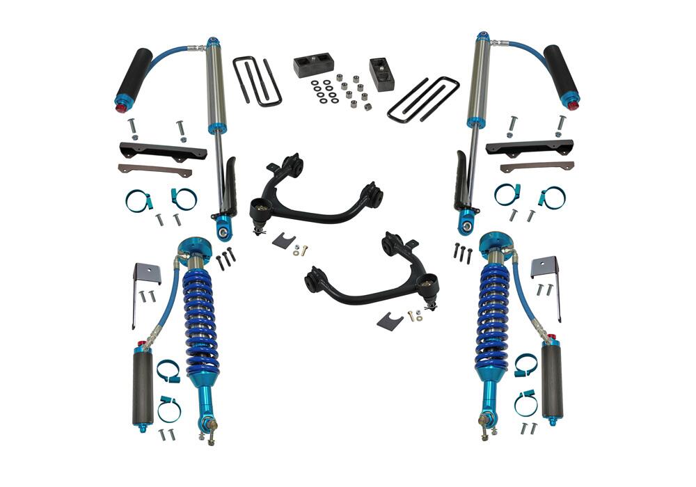 3 Inch Lift Kit 2019 (New Body Style)-2024 Chevy Silverado/GMC Sierra 1500 2WD/4WD with King Rear Shocks (excludes Trailboss or AT4) Superlift
