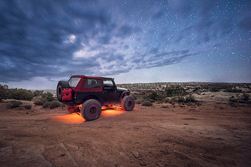 LED Dome Light w/Switch Baja Amber Baja Designs