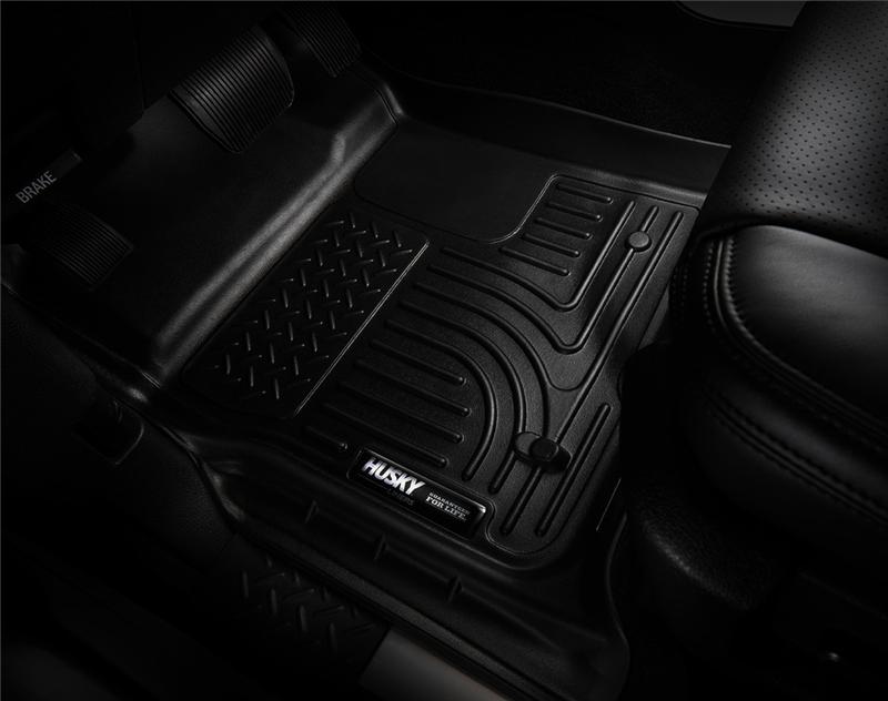 Husky Liners 11-12 Ford SD Crew Cab WeatherBeater Combo Tan Floor Liners (w/o Manual Trans Case)