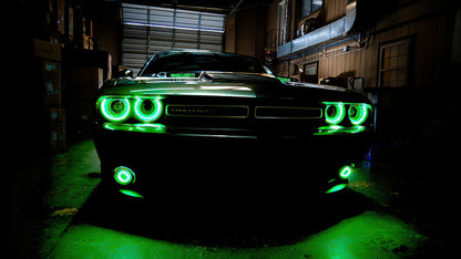 Oracle Dodge Challenger 15-21 Halo Kit - ColorSHIFT w/ BC1 Controller