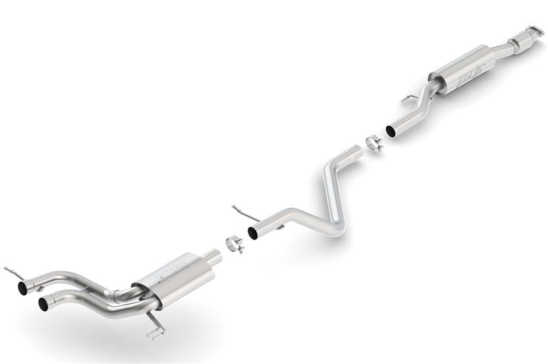 Borla 13-15 Hyundai Veloster Turbo 1.6L AT/MT FWD 2dr Dual Center Rear Exit Cat-Back Exhaust