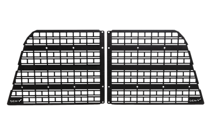 Gen-Y 20+ GMC GM 2500/3500 Defender 2 Outer Molle Panel for Headache Rack - Black
