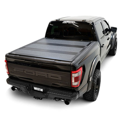 Westin 15-26 Ford F-150 5ft. 7in. Bed Hard Tri-Fold Tonneau Cover - Black