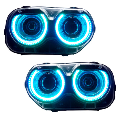Oracle Dodge Challenger 15-21 Halo Kit - ColorSHIFT w/ BC1 Controller