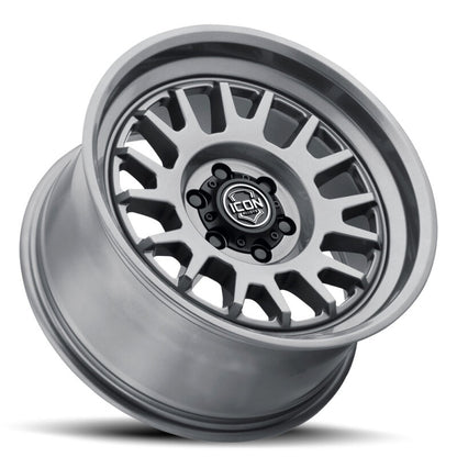 ICON Alloys Anza Gun Metal - 17x8.5 / 6x135 / 6mm / 5in BS