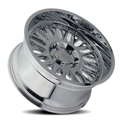 Cali Off-Road 9116 Vertex 20x10 / 5x127 BP / -25mm Offset / 78.1mm Hub Chrome Wheel