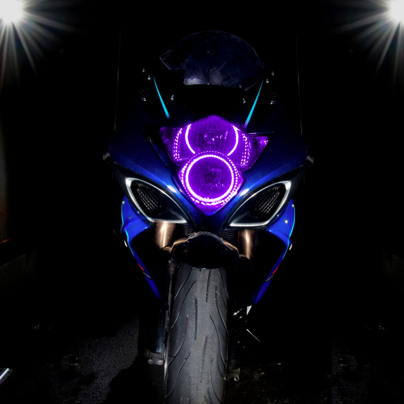 Oracle Suzuki GSX-R 1000 06-07 LED Motorcycle Halo Kit - ColorSHIFT