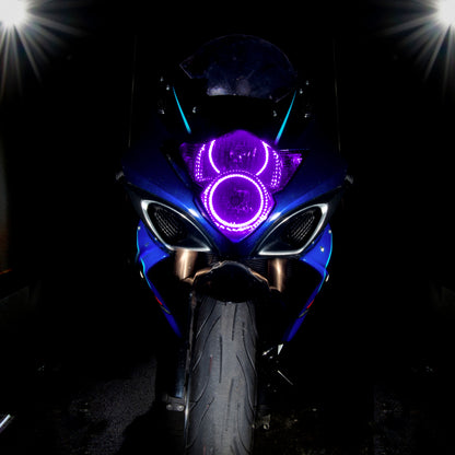 Oracle Suzuki GSX-R 1000 06-07 LED Motorcycle Halo Kit - ColorSHIFT