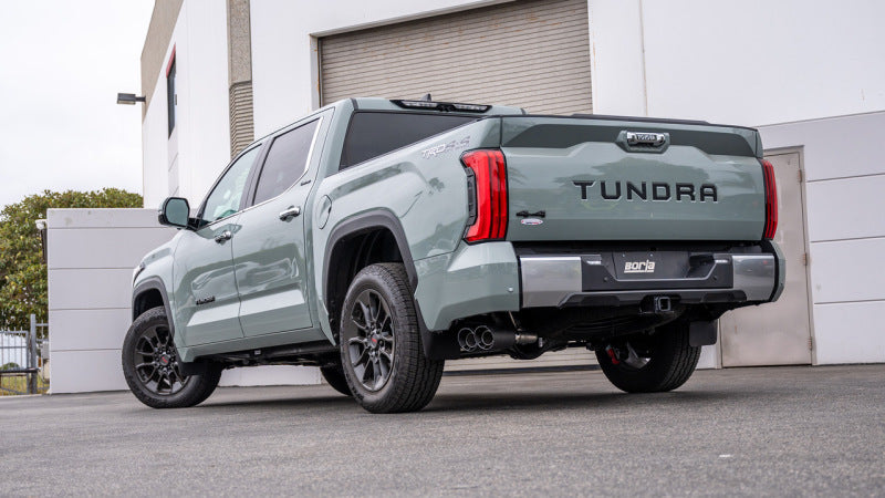 Borla 22-24 Toyota Tundra 3.4L V6 (Inc. Hyb.) Ext. Cab/STD Bed/145.7in WB S-Type Cat-Back - Carbon