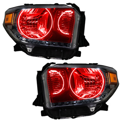 Oracle 14-17 Toyota Tundra SMD HL - Dual Halo Kit - ColorSHIFT