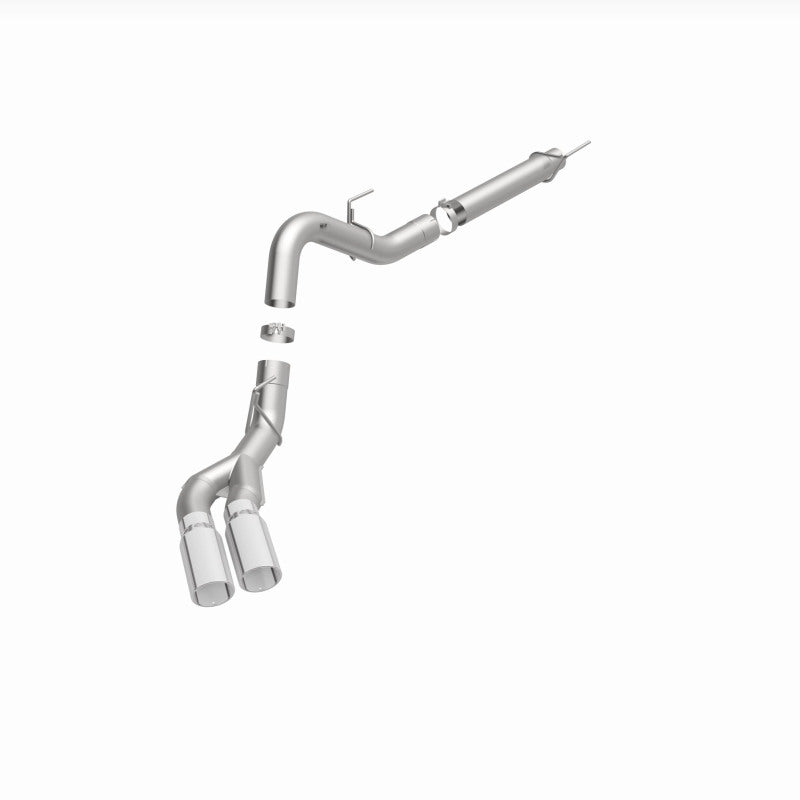 MagnaFlow CatBack 2018 Ford F-150 V6-3.0L Dual Exit Polished Stainless Exhaust - MF Series